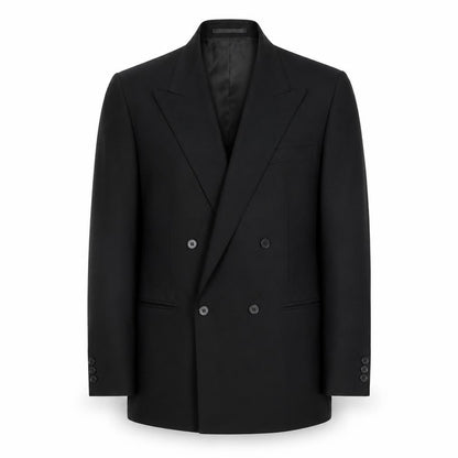 Mens UK Size 42 Dunn & Co Regular Black Suit Jacket