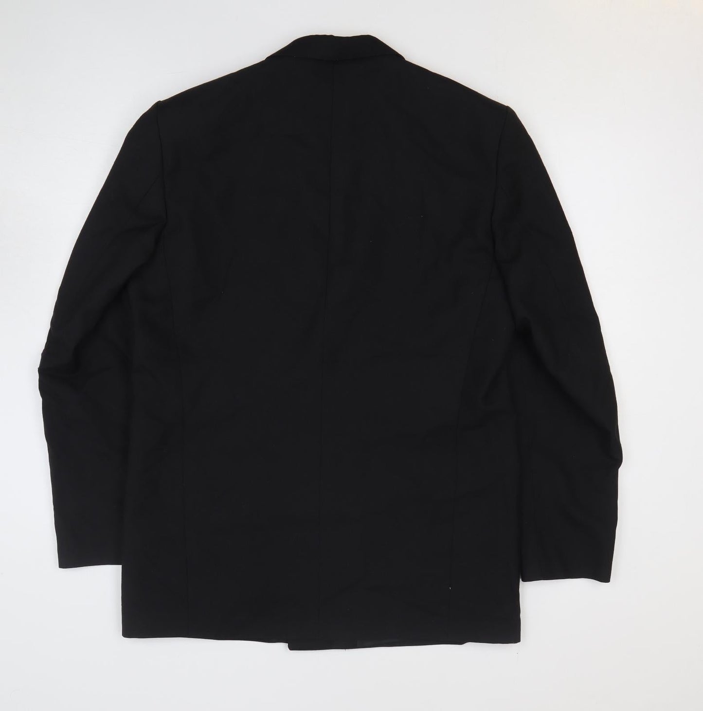 Mens UK Size 42 Dunn & Co Regular Black Suit Jacket