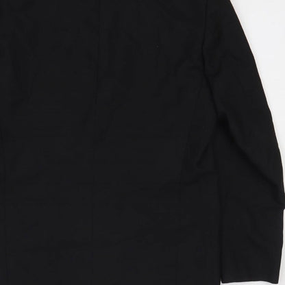 Mens UK Size 42 Dunn & Co Regular Black Suit Jacket