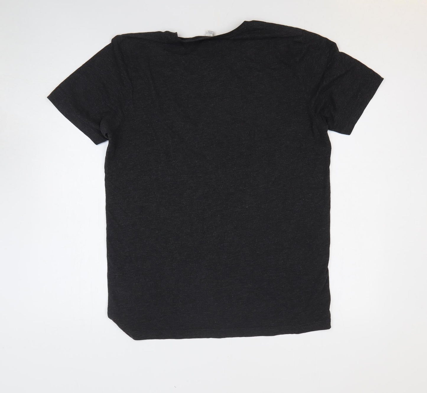 Womens UK Size L Bella + Canvas Grey Basic T-Shirt