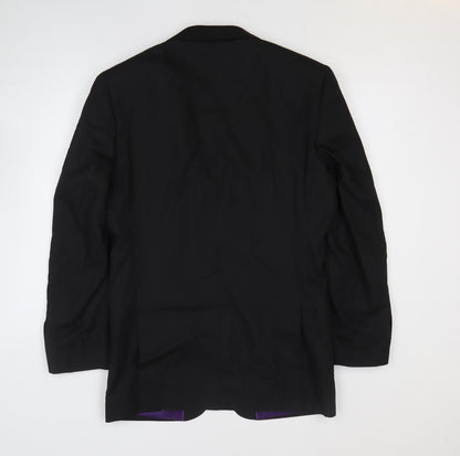 Mens UK Size 38 Marks and Spencer Regular Black Suit Jacket