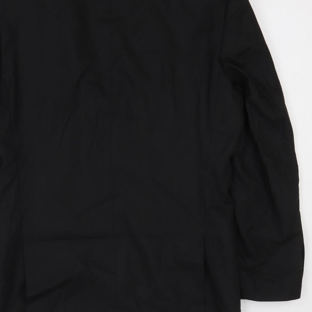 Mens UK Size 38 Marks and Spencer Regular Black Suit Jacket
