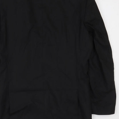 Mens UK Size 38 Marks and Spencer Regular Black Suit Jacket