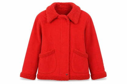 Womens UK Size 10 New Look Red Jacket