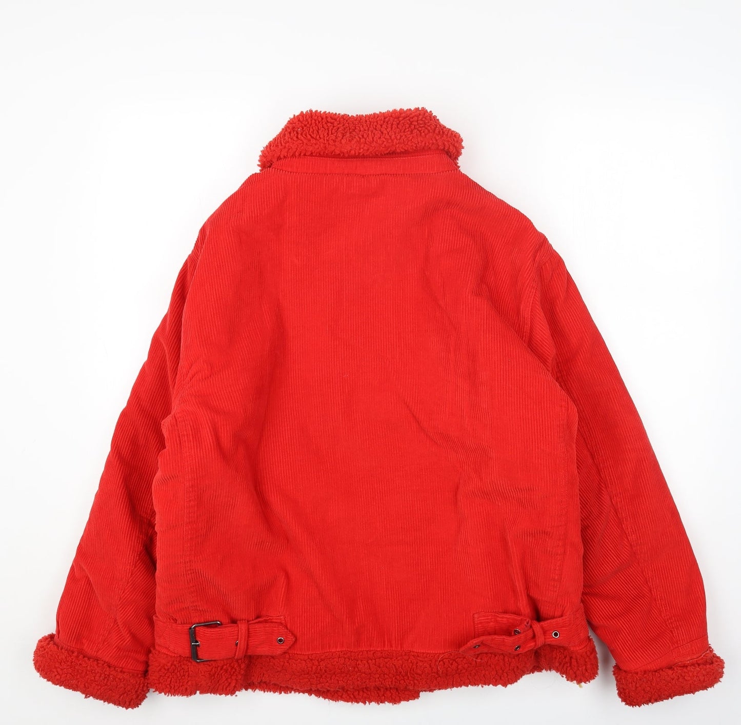 Womens UK Size 10 New Look Red Jacket