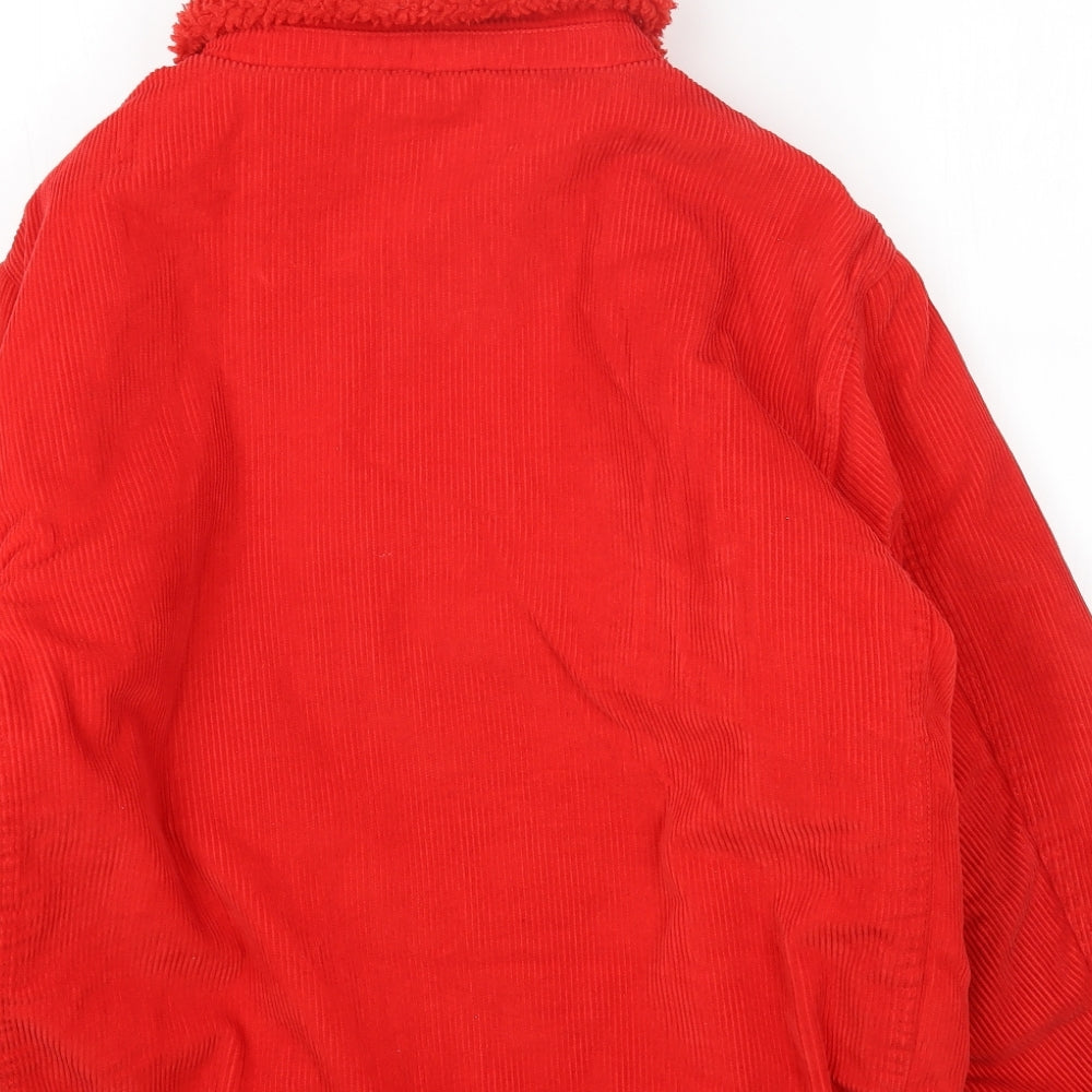 Womens UK Size 10 New Look Red Jacket