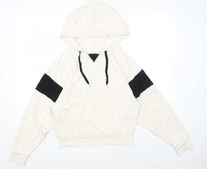 Gap Womens White Cotton Pullover Hoodie Size XS Pullover