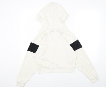 Gap Womens White Cotton Pullover Hoodie Size XS Pullover