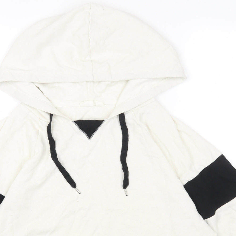 Gap Womens White Cotton Pullover Hoodie Size XS Pullover