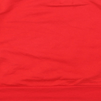 Primark Womens Red Polyester Pullover Sweatshirt Size XS Pullover - Mickey Mouse