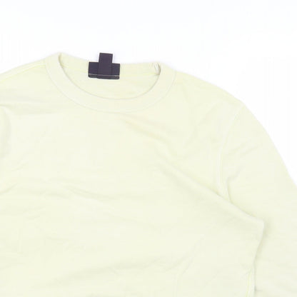 Mens UK Size M H&M Green Pullover Sweatshirt