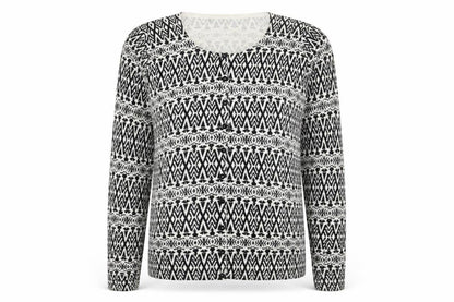 Womens UK Size L Marks and Spencer White Cardigan Jumper