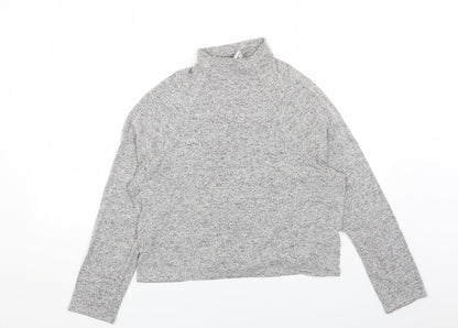 Womens UK Size S H&M Grey Pullover Jumper