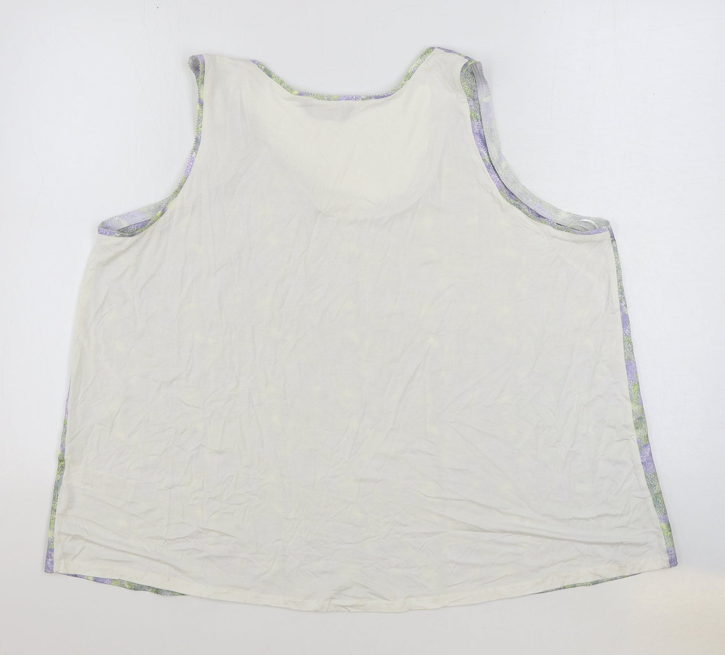 Womens UK Size 20 Marks and Spencer Multicoloured Basic Tank