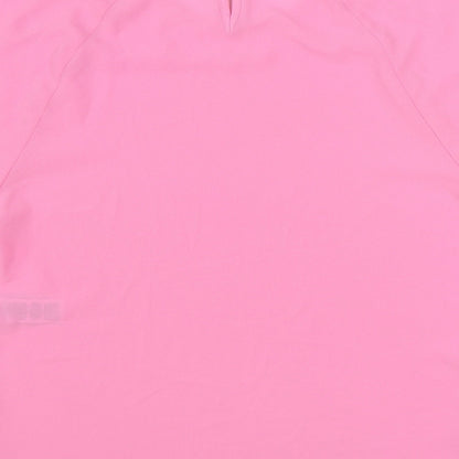 Womens UK Size 6 Marks and Spencer Pink Basic Blouse