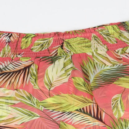 Womens UK Size 10 Papaya Multicoloured Basic Blouse