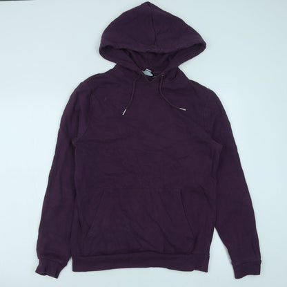 Mens UK Size S ASOS Purple Pullover Hoodie