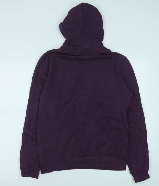 Mens UK Size S ASOS Purple Pullover Hoodie