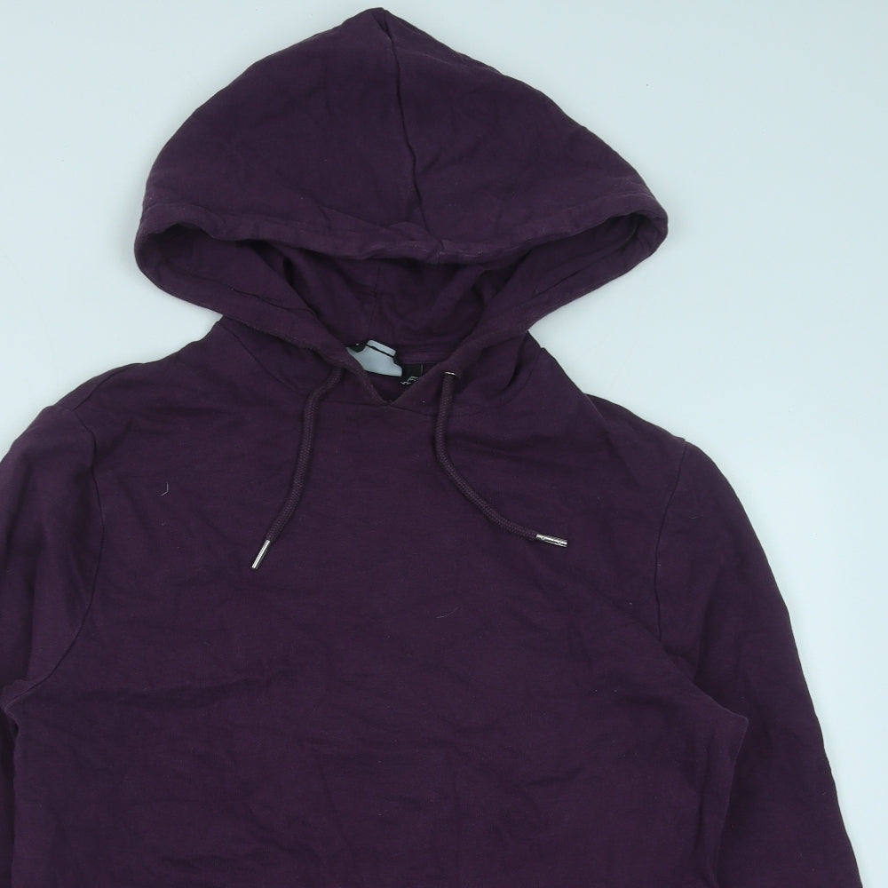 Mens UK Size S ASOS Purple Pullover Hoodie