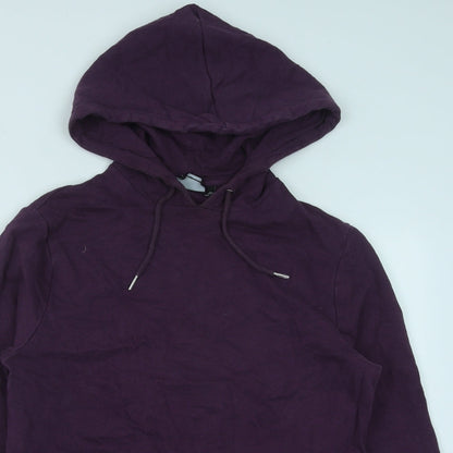 Mens UK Size S ASOS Purple Pullover Hoodie