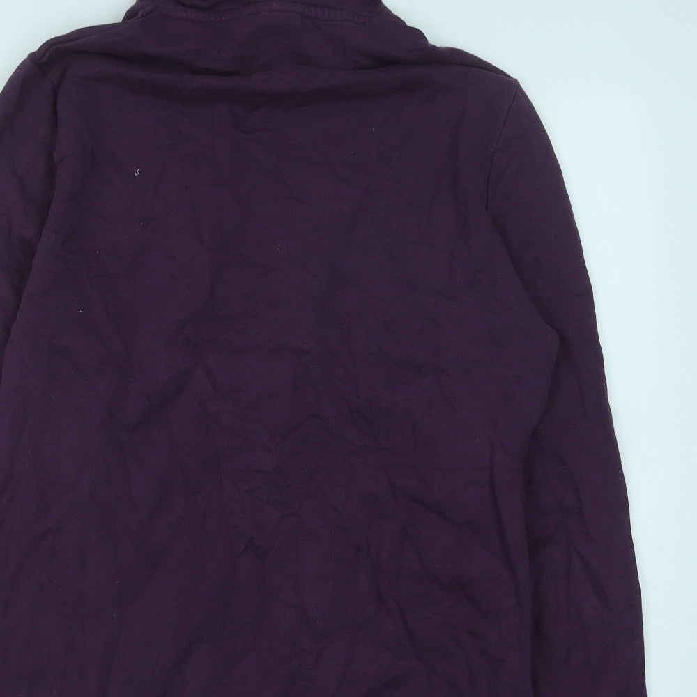 Mens UK Size S ASOS Purple Pullover Hoodie