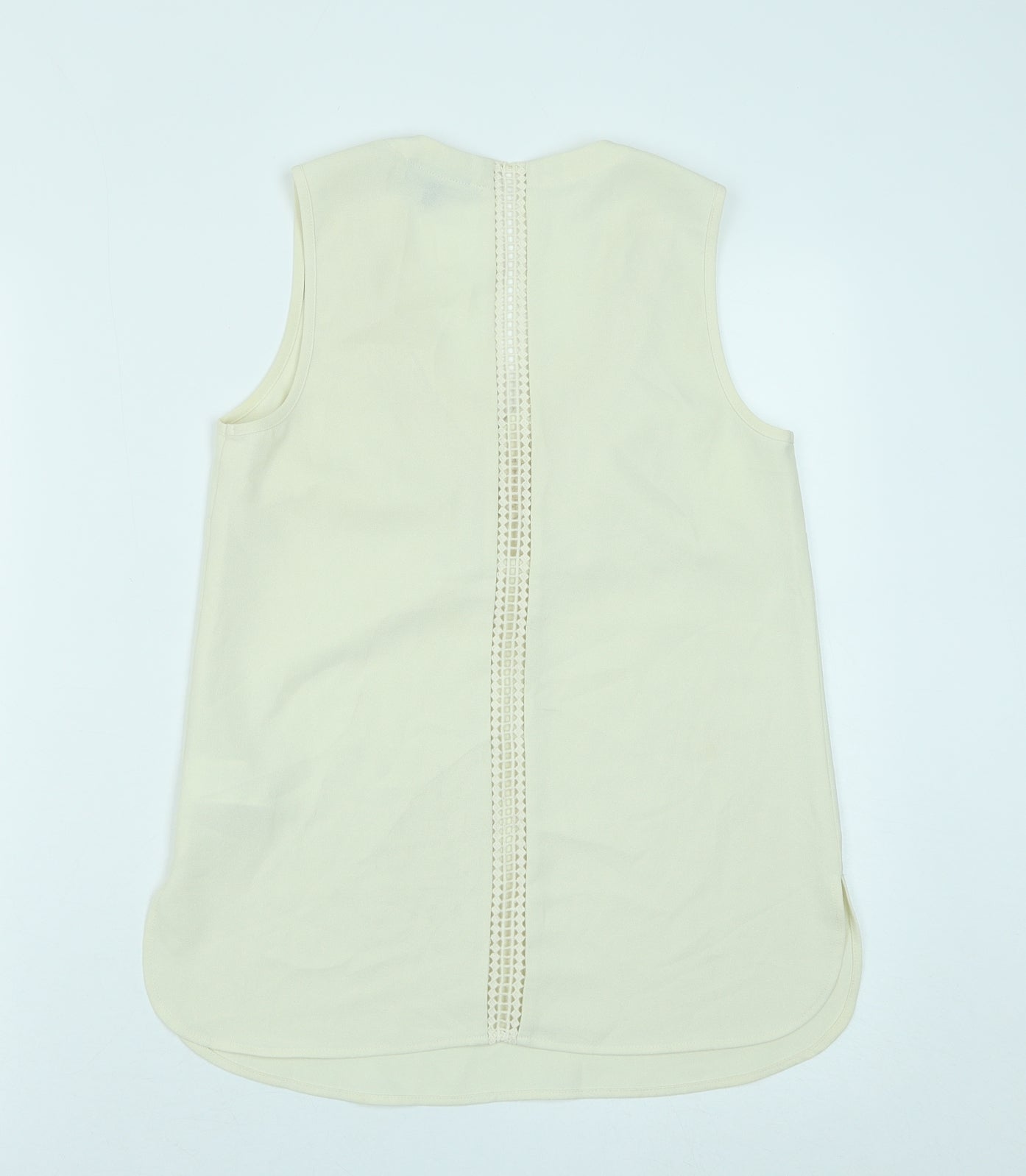 Womens UK Size 6 Warehouse Beige Basic Tank