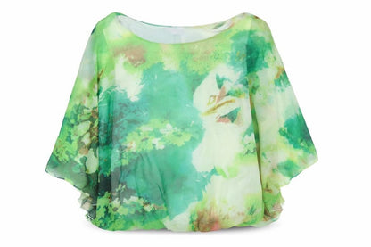 Womens UK Size M Klass Green Basic Blouse