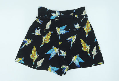 Womens UK Size 28 in Preworn Regular Fit Paperbag Shorts
