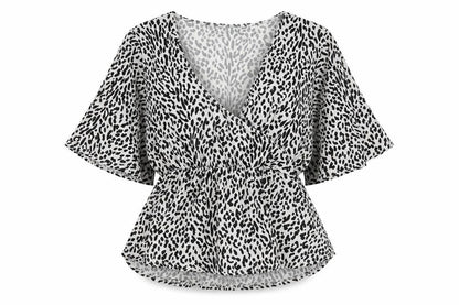 Womens UK Size 12 PRETTYLITTLETHING Black Basic Blouse