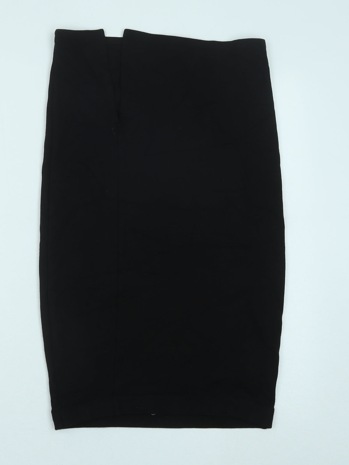 George Womens Black Polyester Straight & Pencil Skirt Size 10
