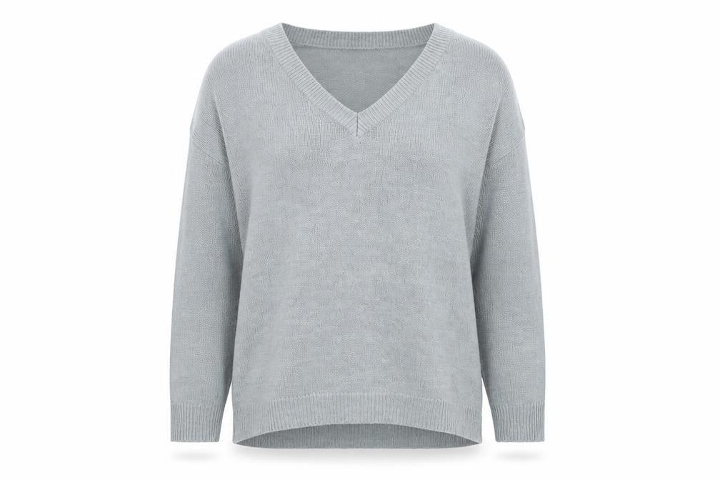 Womens UK Size 12 Onfire Grey Pullover Jumper