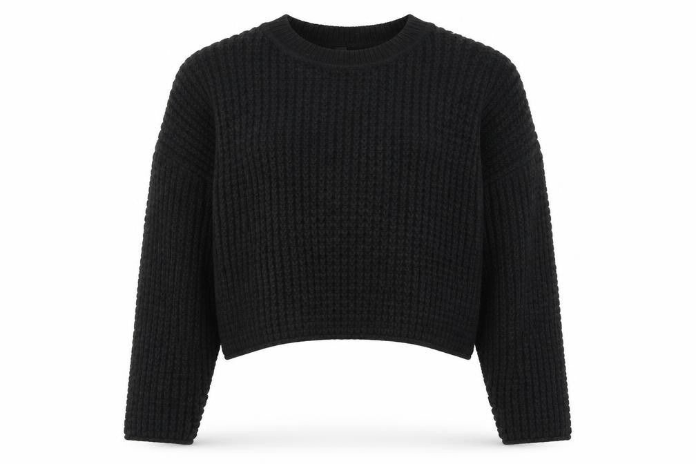 Womens UK Size L New Look Black Pullover Jumper