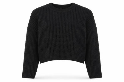 Womens UK Size L New Look Black Pullover Jumper