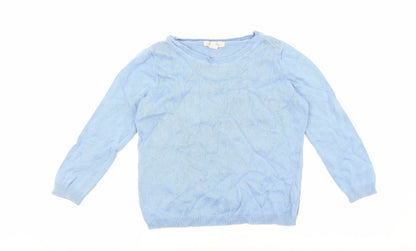 Womens UK Size S FOREVER 21 Blue Pullover Jumper