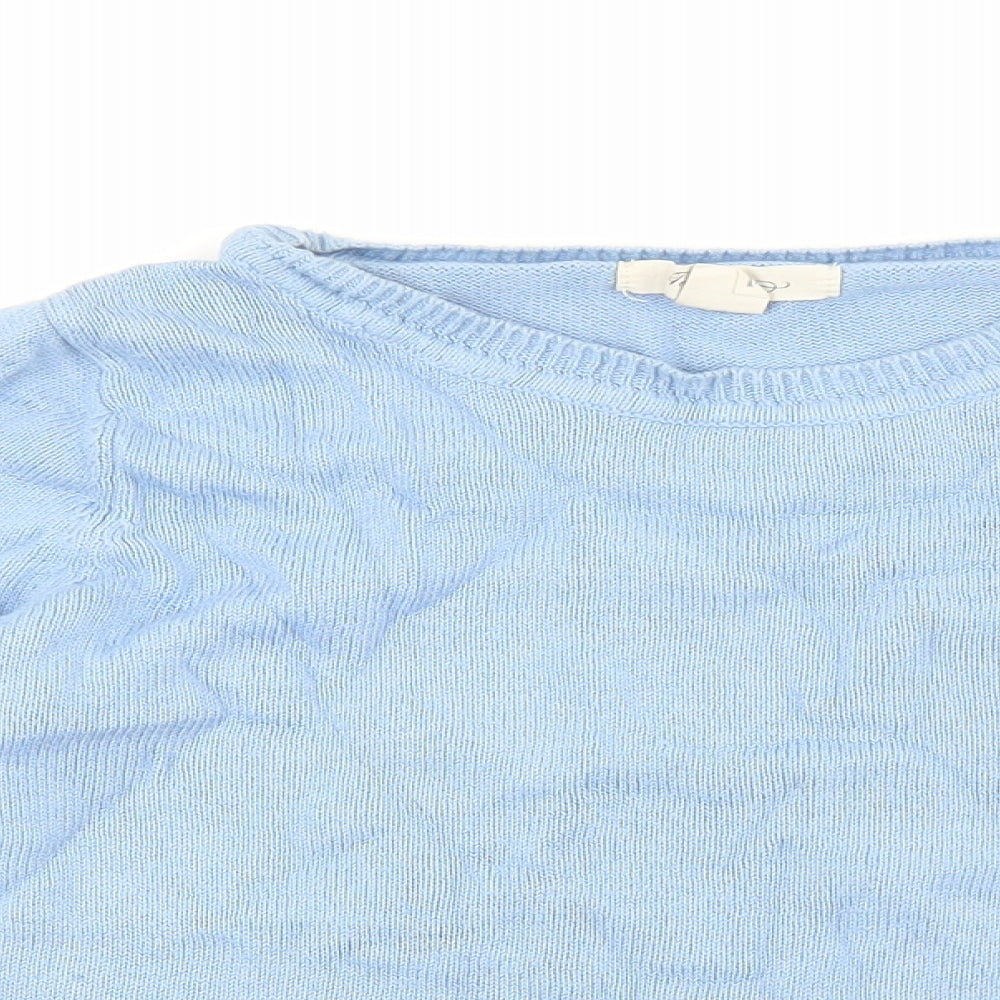 Womens UK Size S FOREVER 21 Blue Pullover Jumper