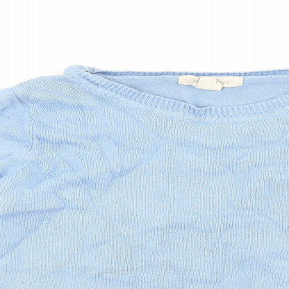 Womens UK Size S FOREVER 21 Blue Pullover Jumper