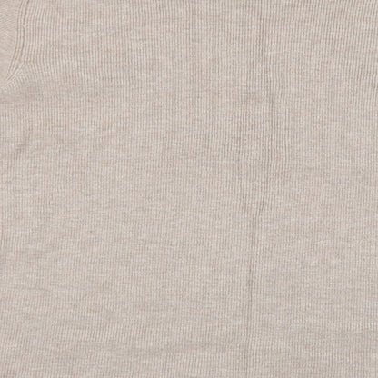 Womens UK Size XL Marks and Spencer Beige Pullover Jumper