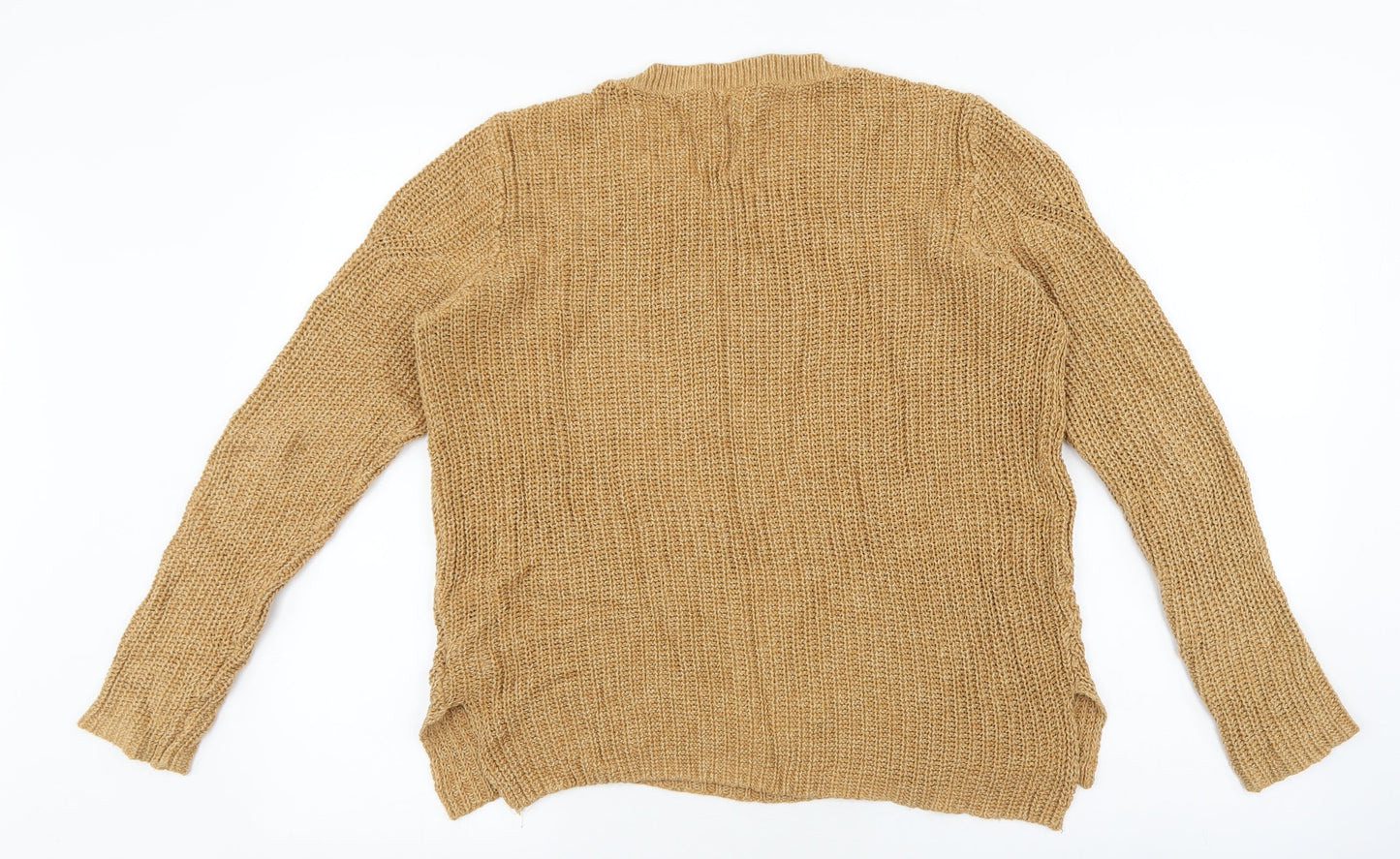 Womens UK Size M H&M Brown Pullover Jumper