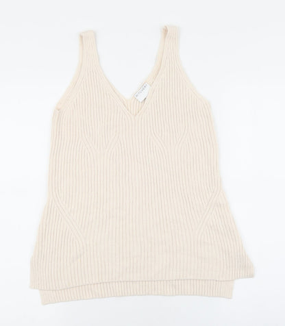Womens UK Size S Witchery Beige Pullover Jumper