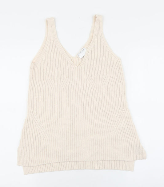 Womens UK Size S Witchery Beige Pullover Jumper