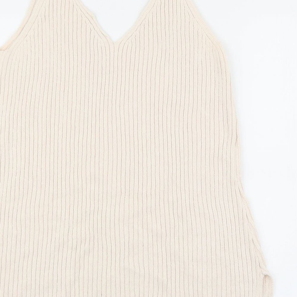 Womens UK Size S Witchery Beige Pullover Jumper