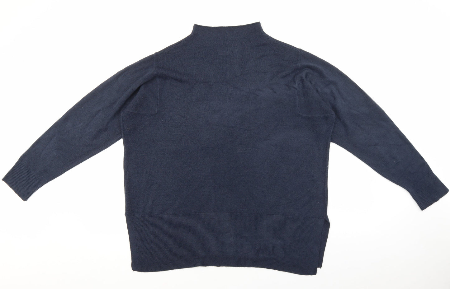 Womens UK Size L Marks and Spencer Blue Pullover Jumper