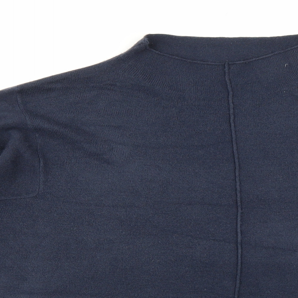 Womens UK Size L Marks and Spencer Blue Pullover Jumper
