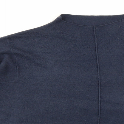 Womens UK Size L Marks and Spencer Blue Pullover Jumper