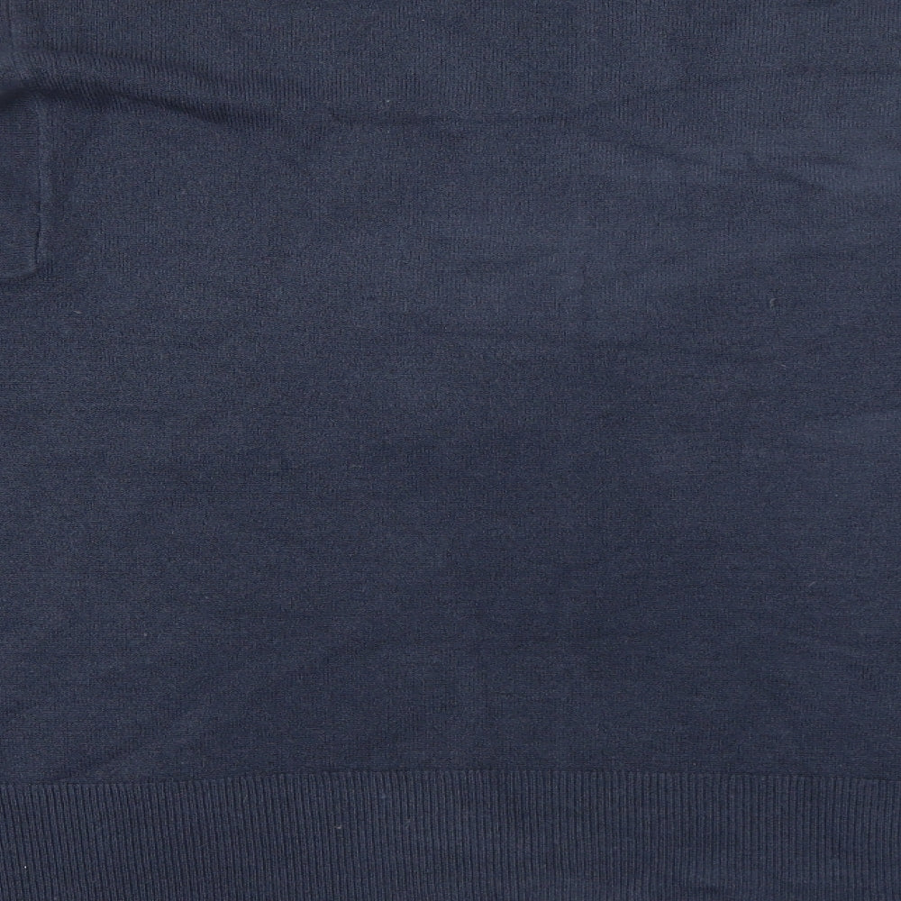 Womens UK Size L Marks and Spencer Blue Pullover Jumper