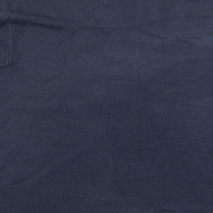 Womens UK Size L Marks and Spencer Blue Pullover Jumper