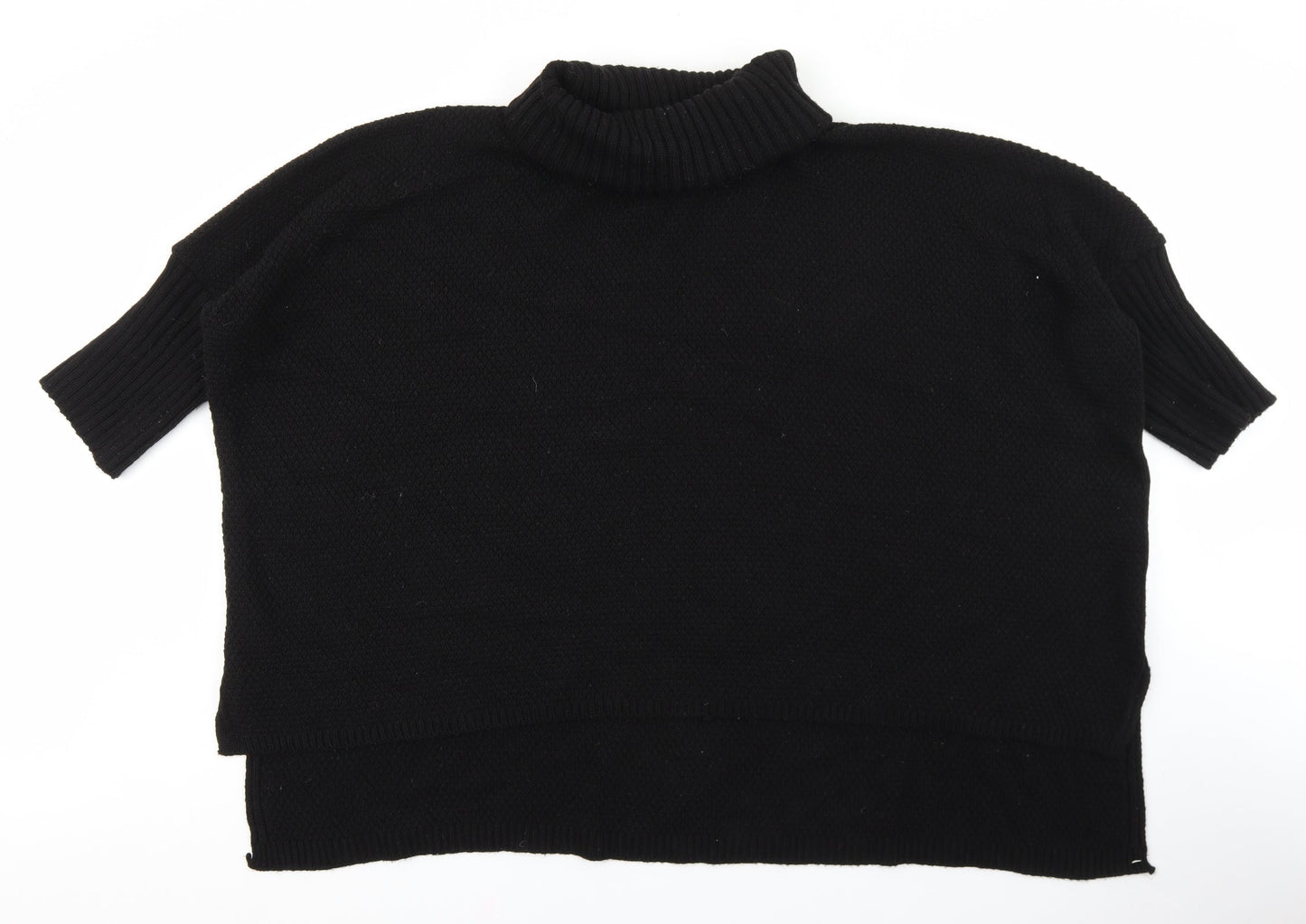 Womens UK Size S PRETTYLITTLETHING Black Pullover Jumper