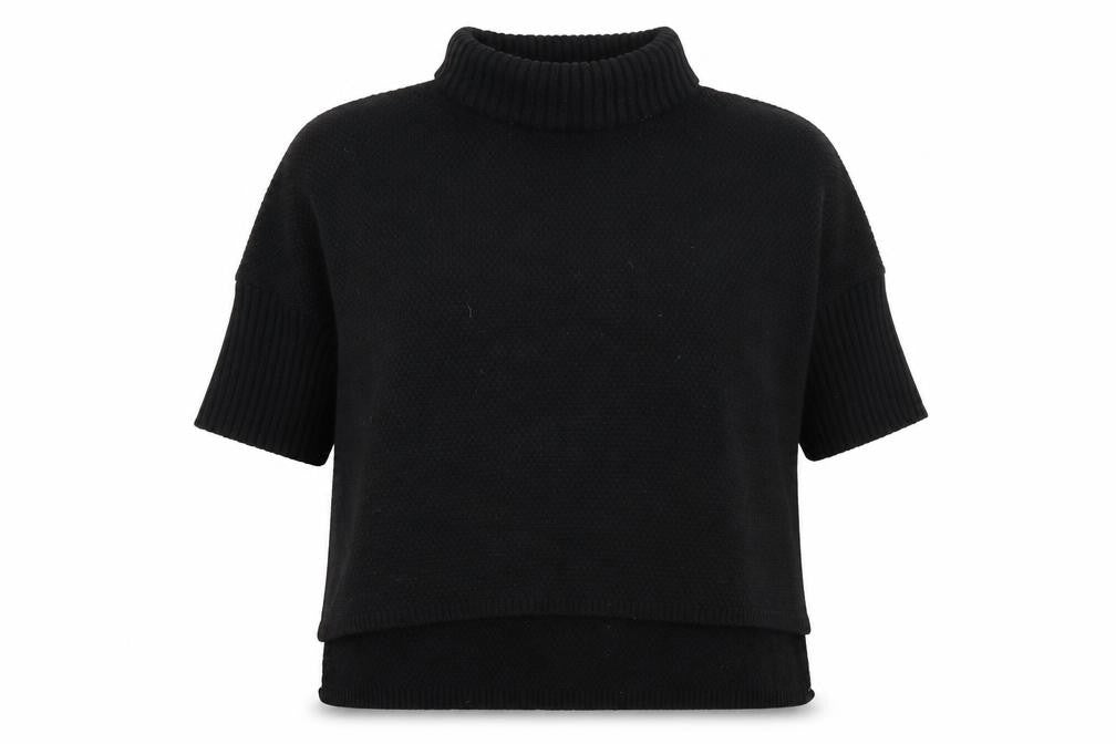Womens UK Size S PRETTYLITTLETHING Black Pullover Jumper