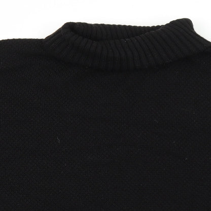 Womens UK Size S PRETTYLITTLETHING Black Pullover Jumper