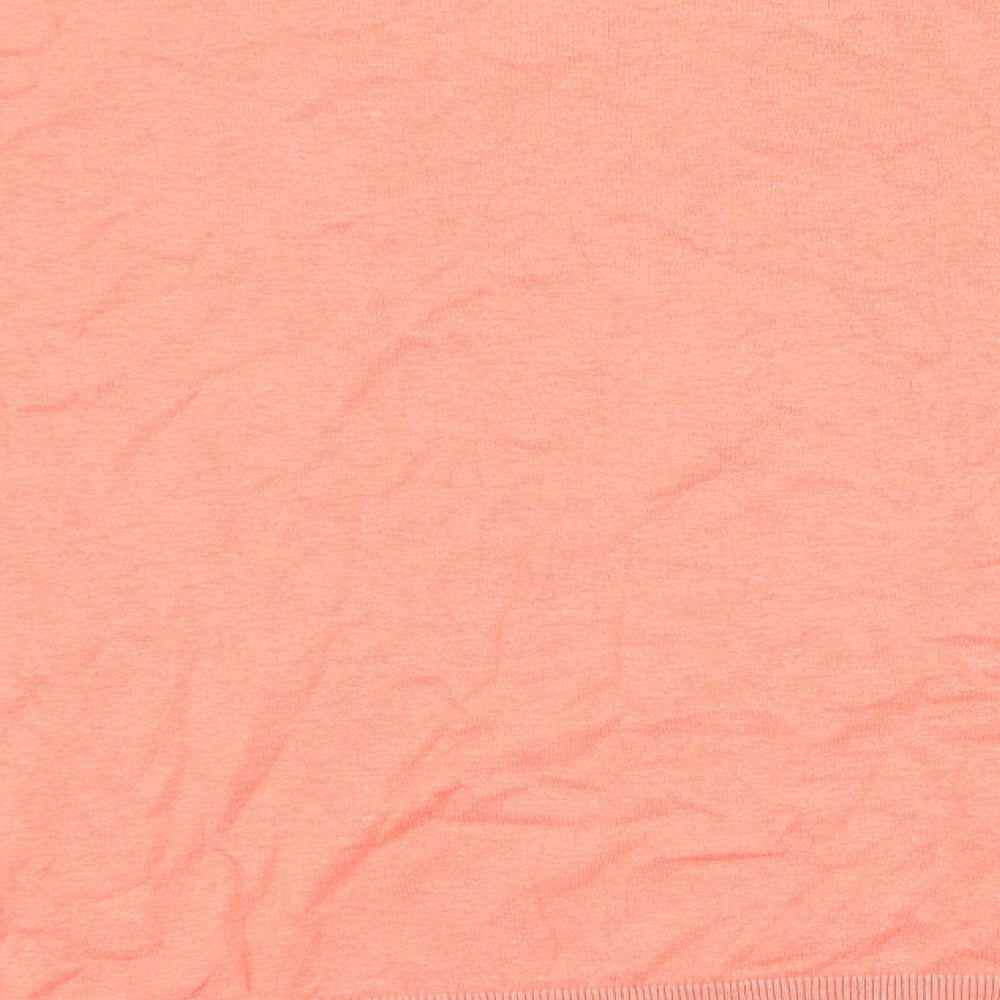 Gap Womens Pink Round Neck Cotton Pullover Jumper Size S